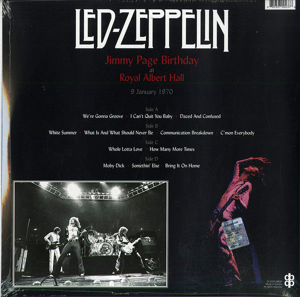 Led Zeppelin - Jimmy Page Birthday at Royal Albert Hall 1970 - 2 LP se – Orbit Records